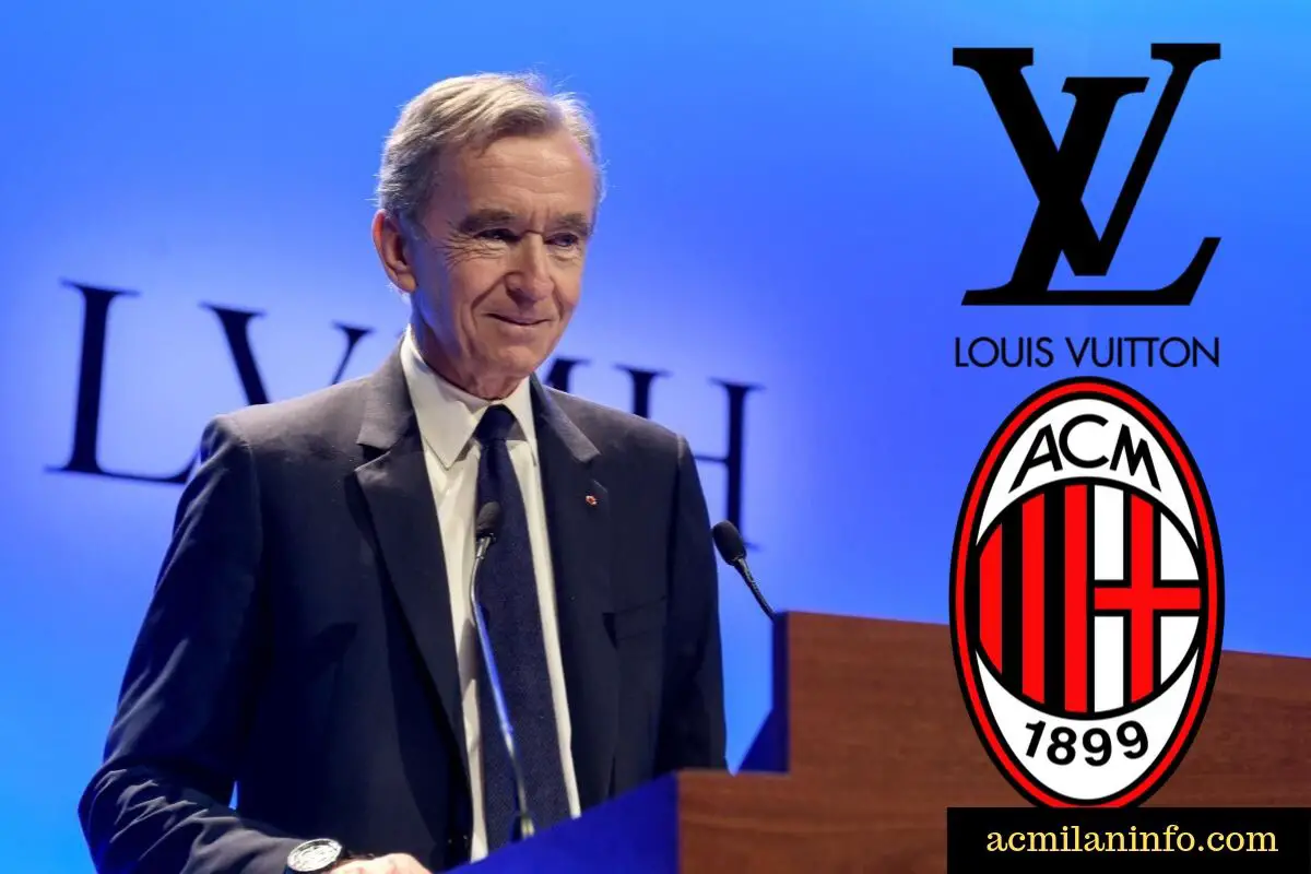 Bernard Arnault responds directly to rumours Louis Vuitton group could buy AC  Milan