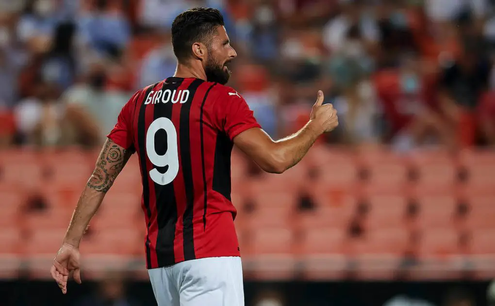 ac milan giroud shirt